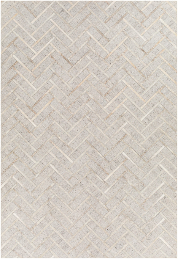 Medora MOD-1026 Modern Viscose, Leather Rug MOD1026-913  65% Viscose, 35% Leather 9' x 13'