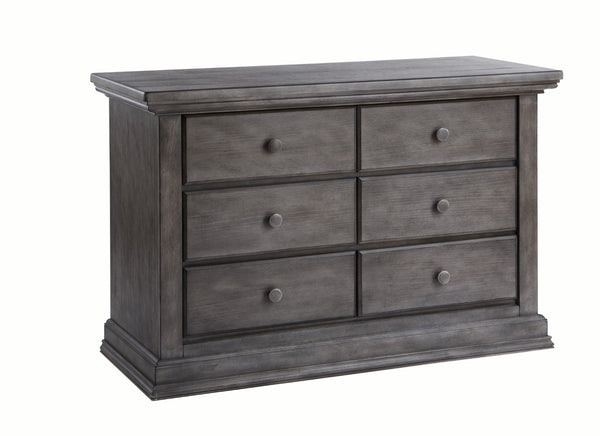 Pali Modena Double Dresser Distressed Granite Acacia, Poplar and Birch Veneer 2106-GR