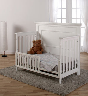 Pali Modena Forever Crib Vintage White Acacia, Poplar and Birch Veneer 2100-VW
