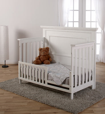 Pali Modena Forever Crib Vintage White Acacia, Poplar and Birch Veneer 2100-VW