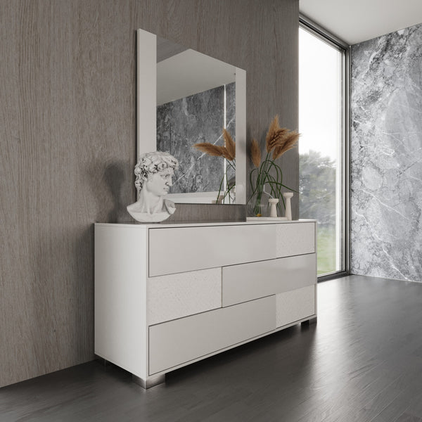 VIG Furniture Modrest Monza Italian Modern White Dresser VGACMONZA-DSR