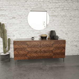 VIG Furniture Modrest Paula - Mid-Century Walnut Dresser VGMABR-103-DR