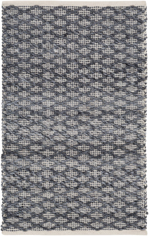 Modena MOE-1000 Modern Polyester Rug MOE1000-810 Light Gray, Charcoal, Cream 100% Polyester 8' x 10'