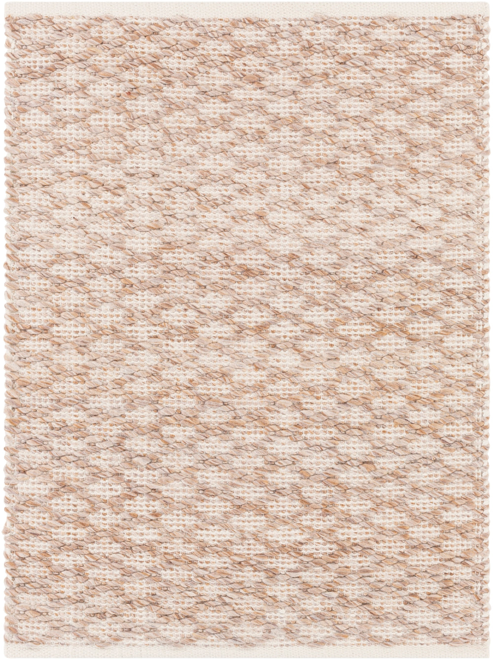 Modena MOE-1001 Modern Polyester Rug MOE1001-810 Camel, Beige, White 100% Polyester 8' x 10'