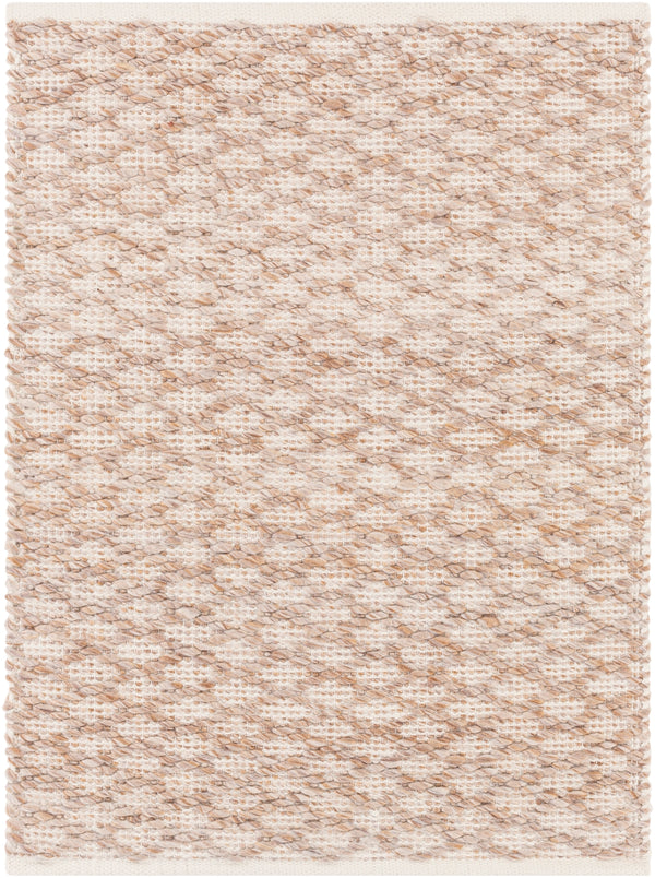 Modena MOE-1001 Modern Polyester Rug MOE1001-810 Camel, Beige, White 100% Polyester 8' x 10'