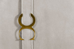 VIG Furniture Coronelli Collezioni Mood - Contemporary Light Grey Leather Right Facing Sectional Sofa VGCCMOOD-SPAZIO-LT-GRY-RAF