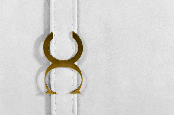 VIG Furniture Coronelli Collezioni Mood - Italian White Leather Right Facing Sectional Sofa  VGCCMOOD-SPAZIO-100-WHT-RAF-SECT