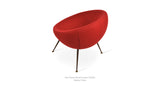 Moon Lounge Red Wool