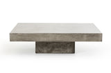 VIG Furniture Modrest Morley Modern Concrete Coffee Table VGGR640930