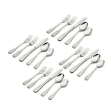 Colonial Boston 20 Piece Everyday Flatware Set, Service For 4
