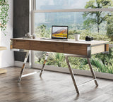 VIG Furniture Modrest Dessart - Modern Walnut Veneer Desk VGBBMQ1305-WAL-DESK