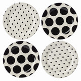 On The Dot Assorted Accent Plates, Set of 8