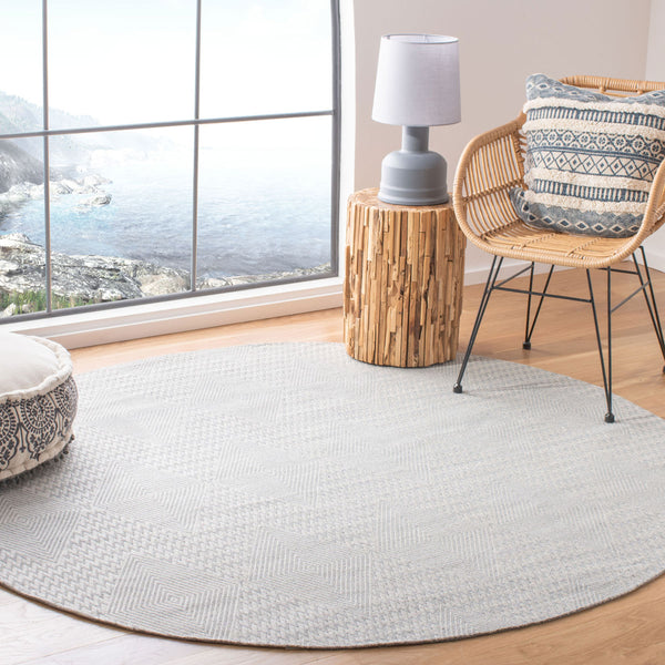 Safavieh Marbella 304 Contemporary Hand Loomed Pile Content: 50% Wool, 50% Polyester | Overall Content: 45% Wool, 50% Polyester, 5% Cotton Rug MRB304G-4