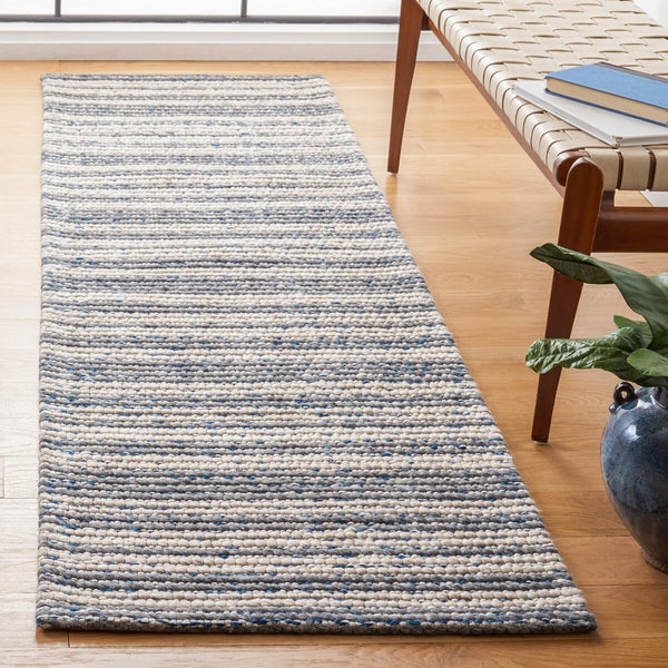 Safavieh Marbella 305 Hand Woven 50% Polyproplyne & 50% Wool Rug Ivory / Grey MRB305A-4