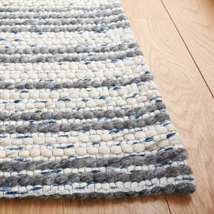 Safavieh Marbella 305 Hand Woven 50% Polyproplyne & 50% Wool Rug Ivory / Grey MRB305A-4