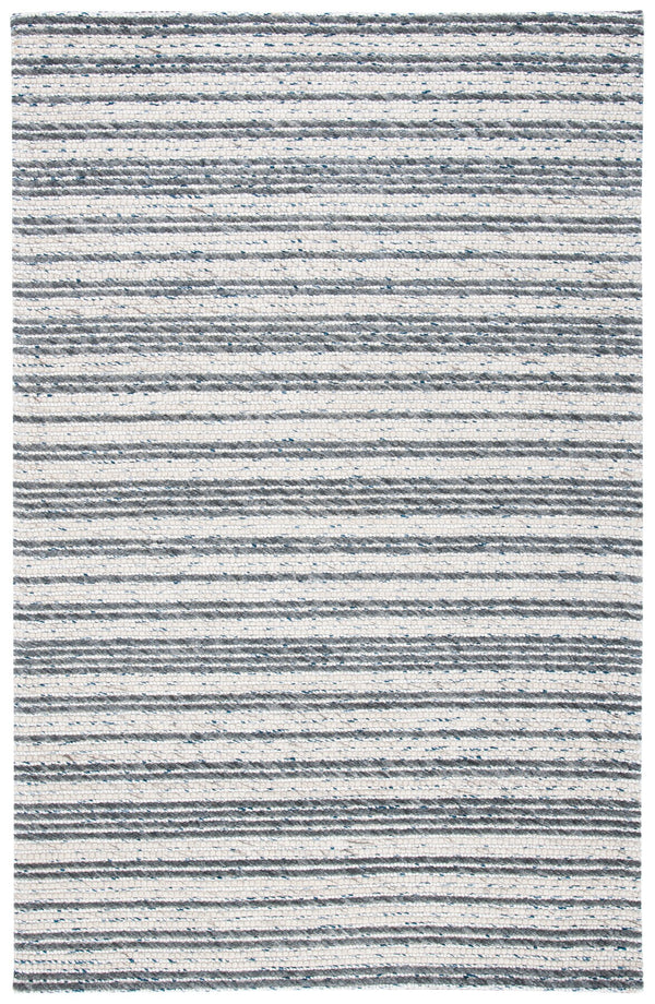 Safavieh Marbella 305 Hand Woven 50% Polyproplyne & 50% Wool Rug Ivory / Grey MRB305A-4