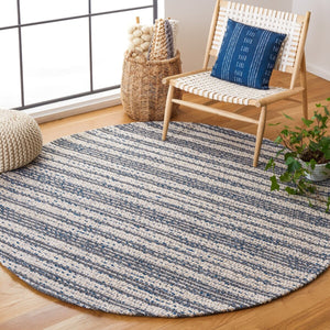 Safavieh Marbella 305 Hand Woven 50% Polyproplyne & 50% Wool Rug Ivory / Grey MRB305A-4