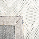 Safavieh Marbella 306 Hand Woven 100% Wool Pile Rug Ivory MRB306A-4