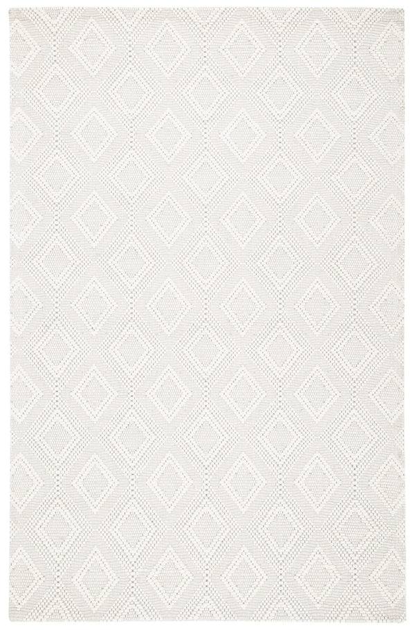 Safavieh Marbella 306 Hand Woven 100% Wool Pile Rug Ivory MRB306A-4