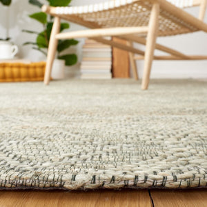 Safavieh Marbella 307 Hand Woven 100% Jute Pile Rug Grey / Sage MRB307F-6R