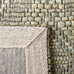 Safavieh Marbella 307 Hand Woven 100% Jute Pile Rug Grey / Sage MRB307F-6R