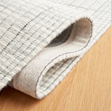 Safavieh Marbella 309 Hand Woven 100% Wool Pile Rug Light Grey / Beige MRB309F-4