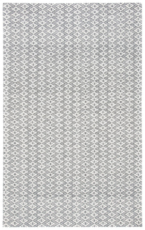 Safavieh Marbella 310 Hand Woven 100% Wool Pile Rug Ivory / Black MRB310A-4