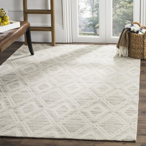 Safavieh Marbella 312 Contemporary Hand Loomed 100% Wool Pile With Cotton Backing Rug MRB312C-3