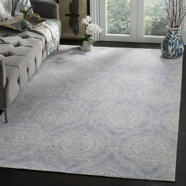 Safavieh Marbella 405 Hand Loomed 80% Polyester and 20% Cotton Contemporary Rug MRB405M-3