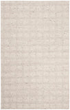 Marbella 525 Contemporary Hand Loomed 80 % Wool 20 % Cotton Rug Beige