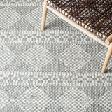 Marbella 552 60% Wool, 20% Nylon, 20% Cotton Power Loomed Contemporary Rug