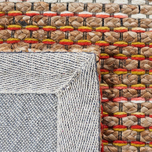 Safavieh Marbella 851 Hand Loomed 55% Jute/25% Wool/15% Cotton/5% Polyester Contemporary Rug MRB851A-8