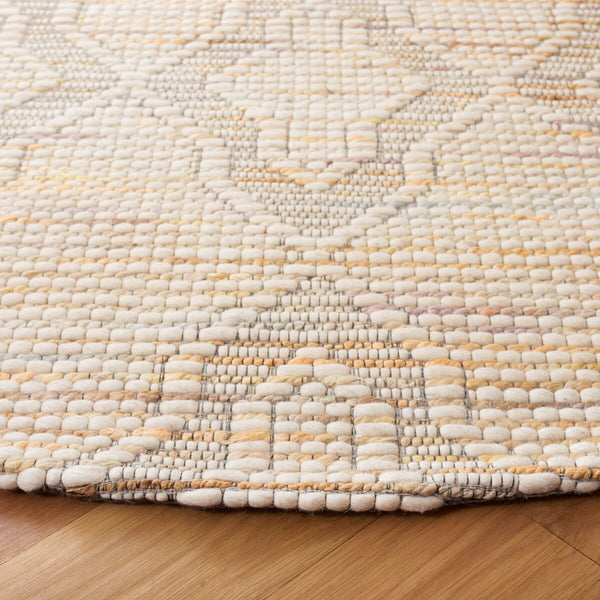 Safavieh Marbella 903 Hand Loomed 50% Wool/30% Jute/15% Cotton with Latex/and 5% Polyester Rug MRB903P-8