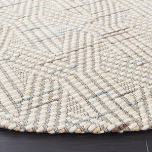 Safavieh Marbella 906 Hand Loomed 50% Wool/30% Jute/15% Cotton with Latex/and 5% Polyester Rug MRB906M-8