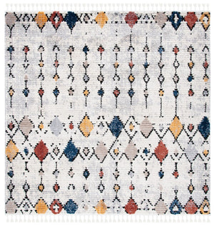 Safavieh Morocco 825 Polyester Pile Power Loomed Bohemian Rug MRC825F-7SQ