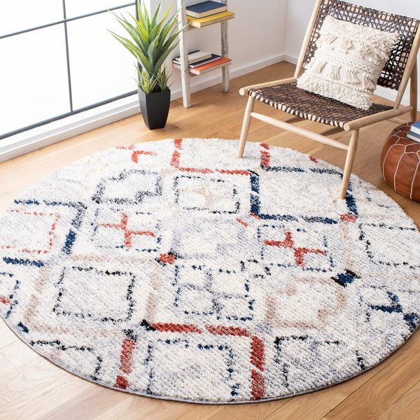 Safavieh Morocco 838 Polyester Pile Power Loomed Bohemian Rug MRC838F-9