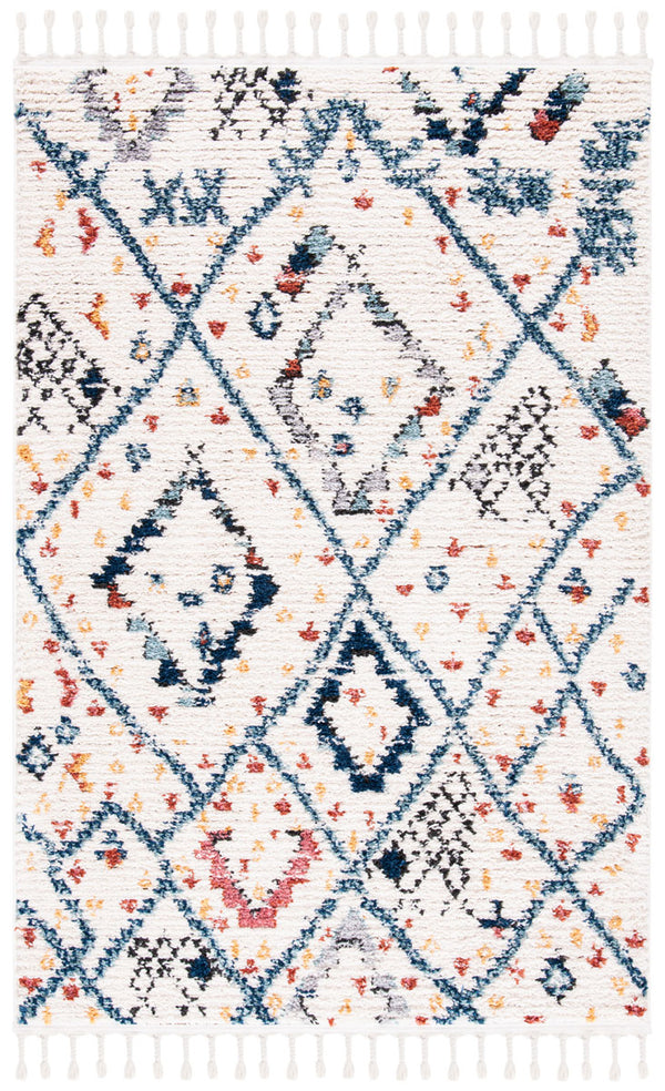 Safavieh Morocco 921 Polyester Pile Power Loomed Bohemian Rug MRC921A-8SQ