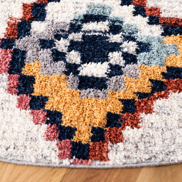 Safavieh Morocco 940 Polyester Pile Power Loomed Bohemian Rug MRC940A-3