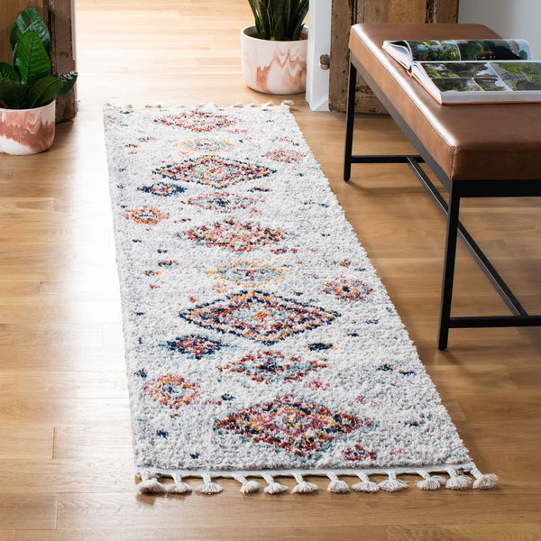 Safavieh Morocco 954 Polyester Pile Power Loomed Bohemian Rug MRC954A-8SQ