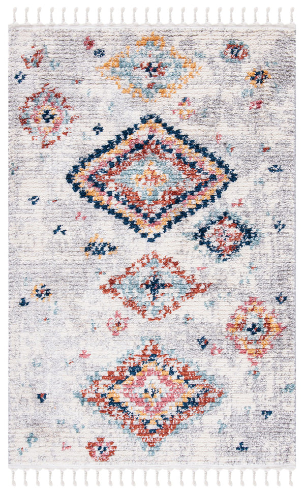 Safavieh Morocco 954 Polyester Pile Power Loomed Bohemian Rug MRC954A-8SQ