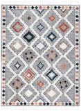 Safavieh Morocco 965 Polyester Pile Power Loomed Bohemian Rug MRC965F-5SQ