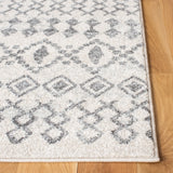 Mercer 400 Mercer 420 Bohemian Power Loomed Polypropylene Pile Rug Ivory / Grey