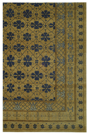 MRK124 Rectangle Rug - Luxurious 100% Wool Pile from Tibet, Perfect for Elegant Home Décor!