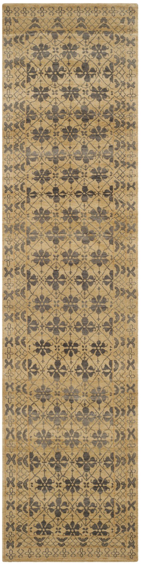 MRK124 Rectangle Rug - Luxurious 100% Wool Pile from Tibet, Perfect for Elegant Home Décor!