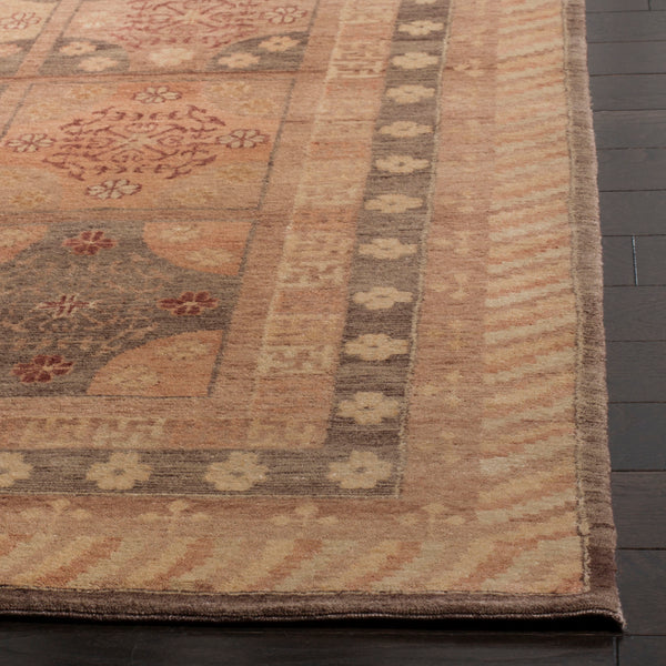 MRK125 Luxurious Tibetan Rectangle Rug - 100% Wool Pile for Elegant Home Décor and Comfort
