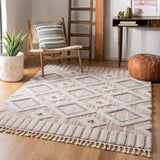 Safavieh Marrakesh 523 Space Dyed Polyester Power Loomed Bohemian Rug MRK523D-7R