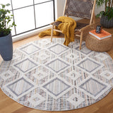 Safavieh Marrakesh 523 Space Dyed Polyester Power Loomed Bohemian Rug MRK523D-7R