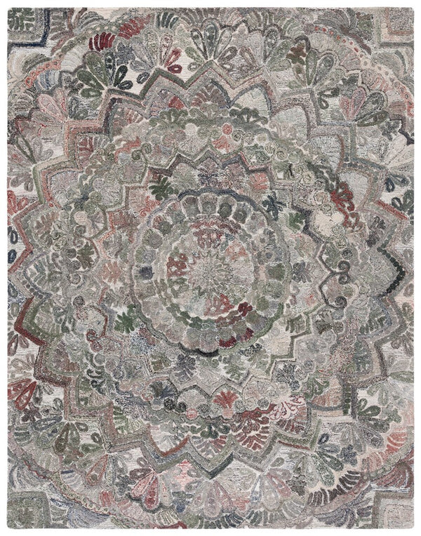 Safavieh Marquee 110 Hand Tufted 90% Wool and 10% Polyester Rug MRQ110A-8SQ