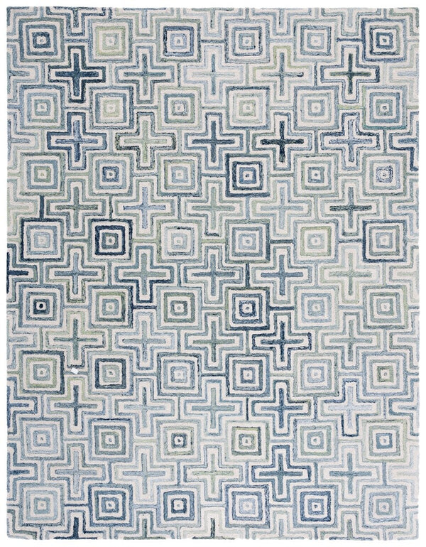 Safavieh Marquee 113 Hand Tufted 90% Recycled Polyester and 10% Wool Transitional Rug MRQ113A-8