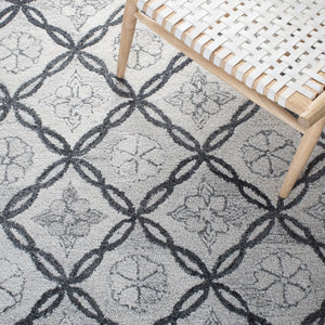 Safavieh Marquee 118 Hand Tufted 90% Recycled Polyester and 10% Wool Transitional Rug MRQ118A-8